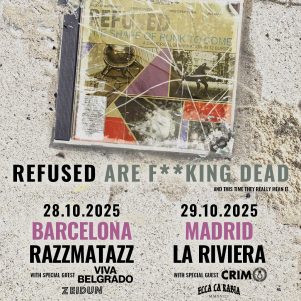 Refused se despediran en salas el próximo Octubre