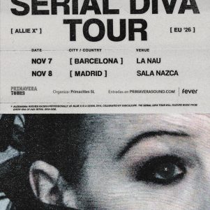 Allie X presentará su serial diva tour en nuestro país el próximo Noviembre